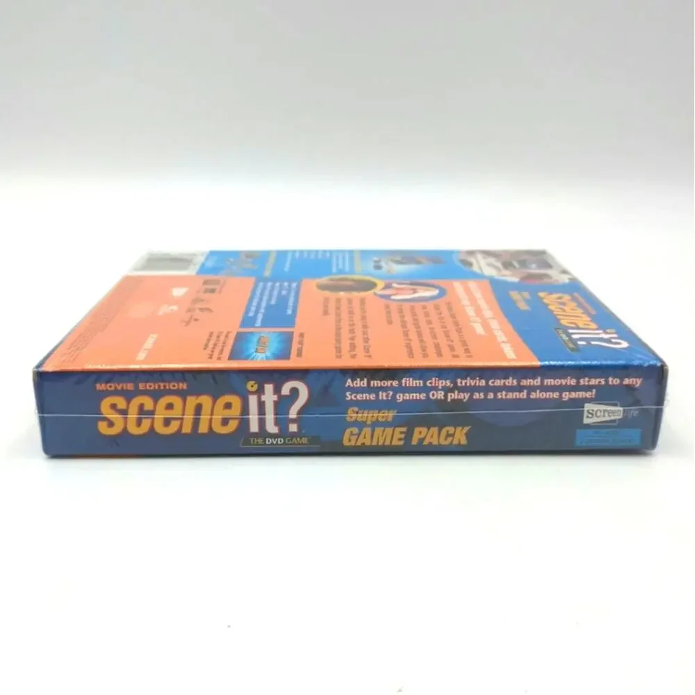 Scene It? Movie Edition Super Game Pack - Brand New Sealed - Screenlife 2005